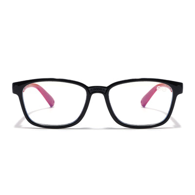 Goeye Black Rectangle Eyeglasses for Kids (Girls & Boys - 8808GE1293-C5)