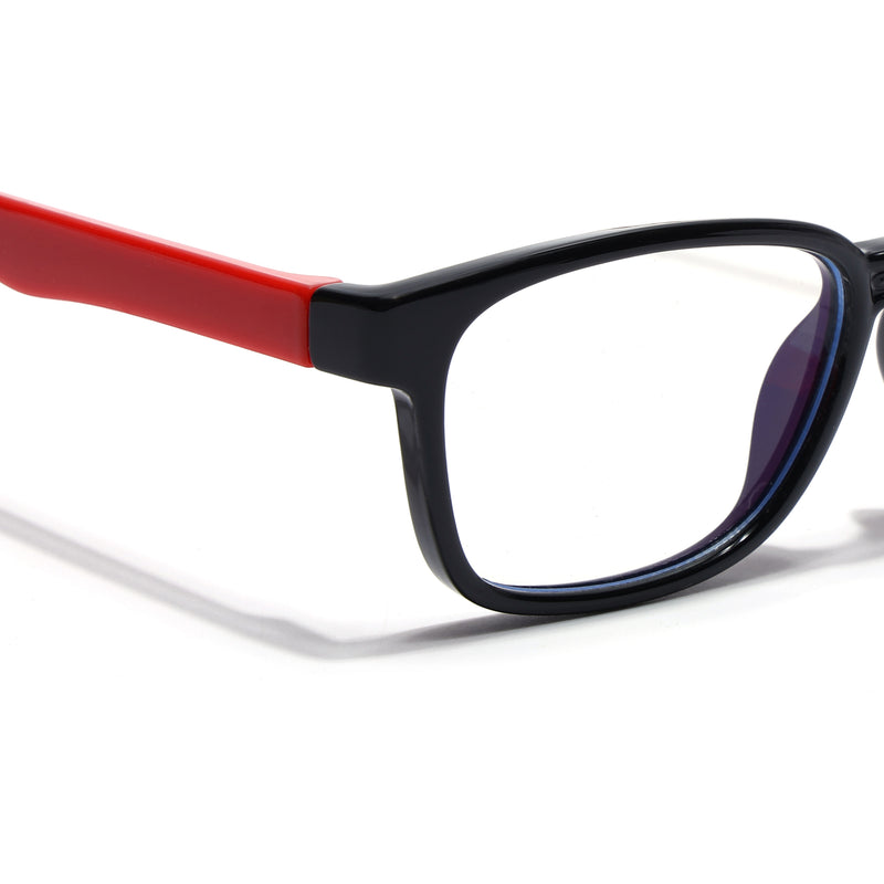 Goeye Black Rectangle Eyeglasses for Kids (Girls & Boys - 8808GE1293-C5)