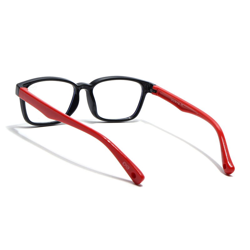 Goeye Black Rectangle Eyeglasses for Kids (Girls & Boys - 8808GE1293-C5)