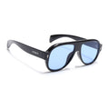 Eyejack Black Oversize Sunglasses for Men & Women (8821CL1096)