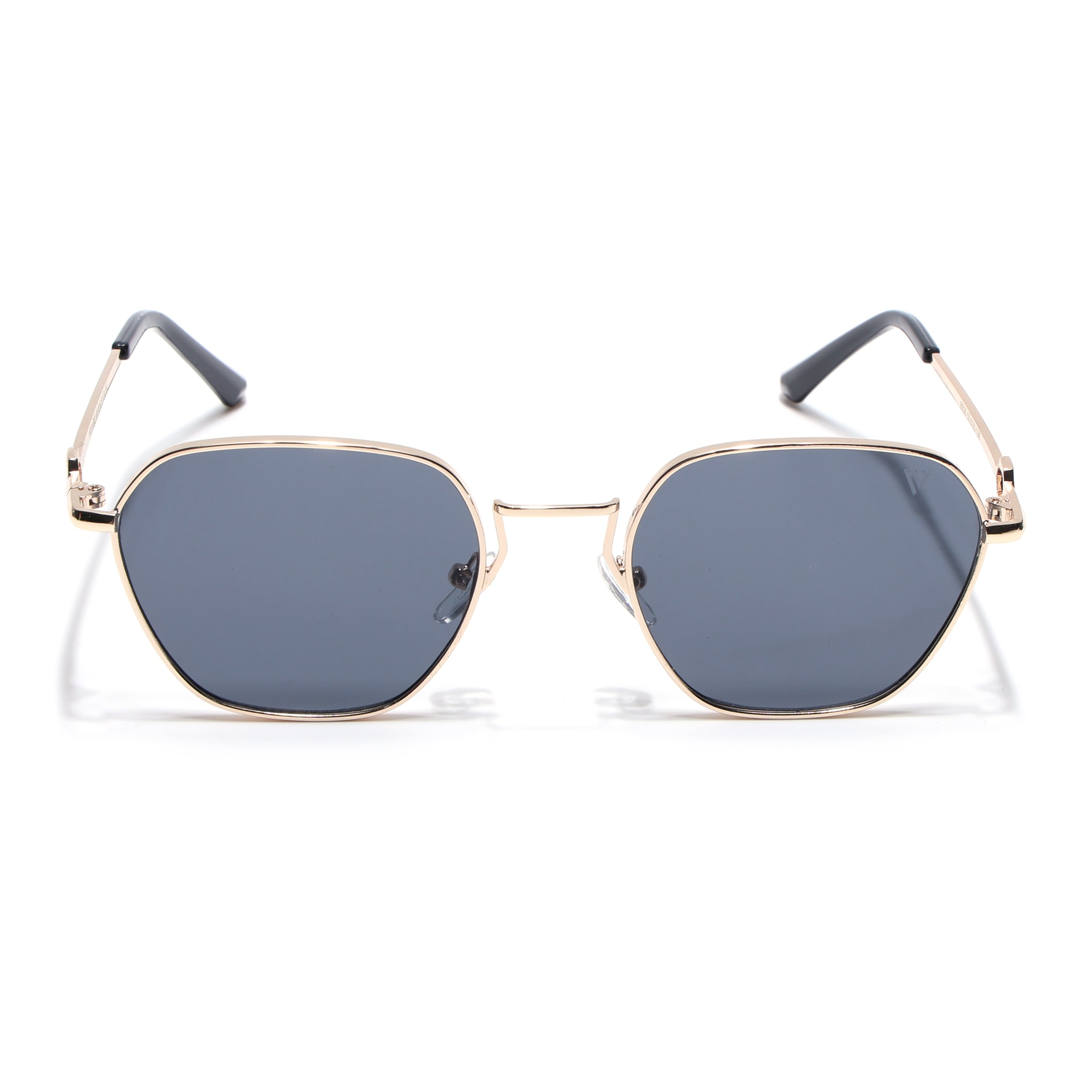 Voyage Square Gold Black Sunglasses MG2779