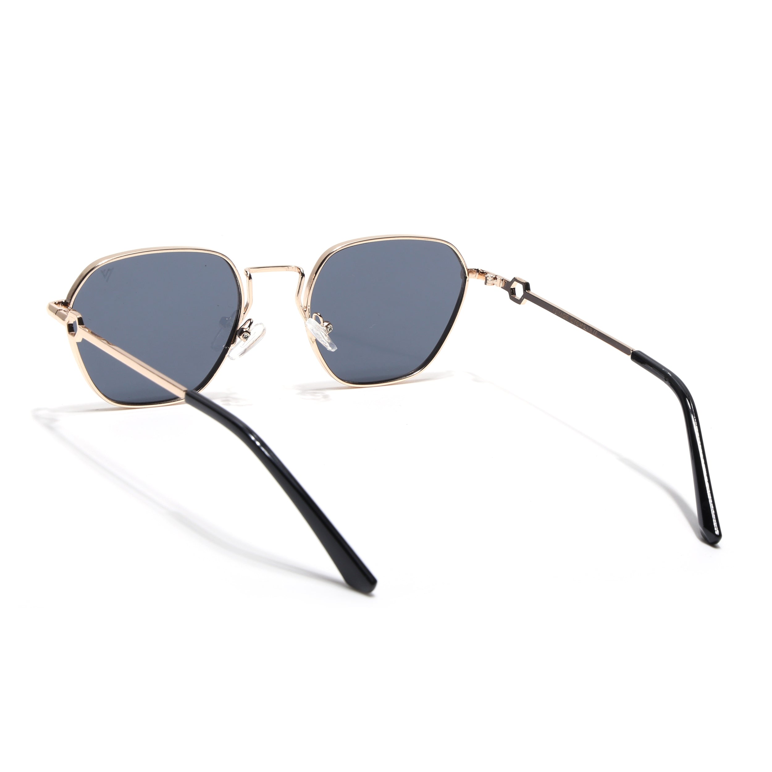 Voyage Square Gold Black Sunglasses MG2779