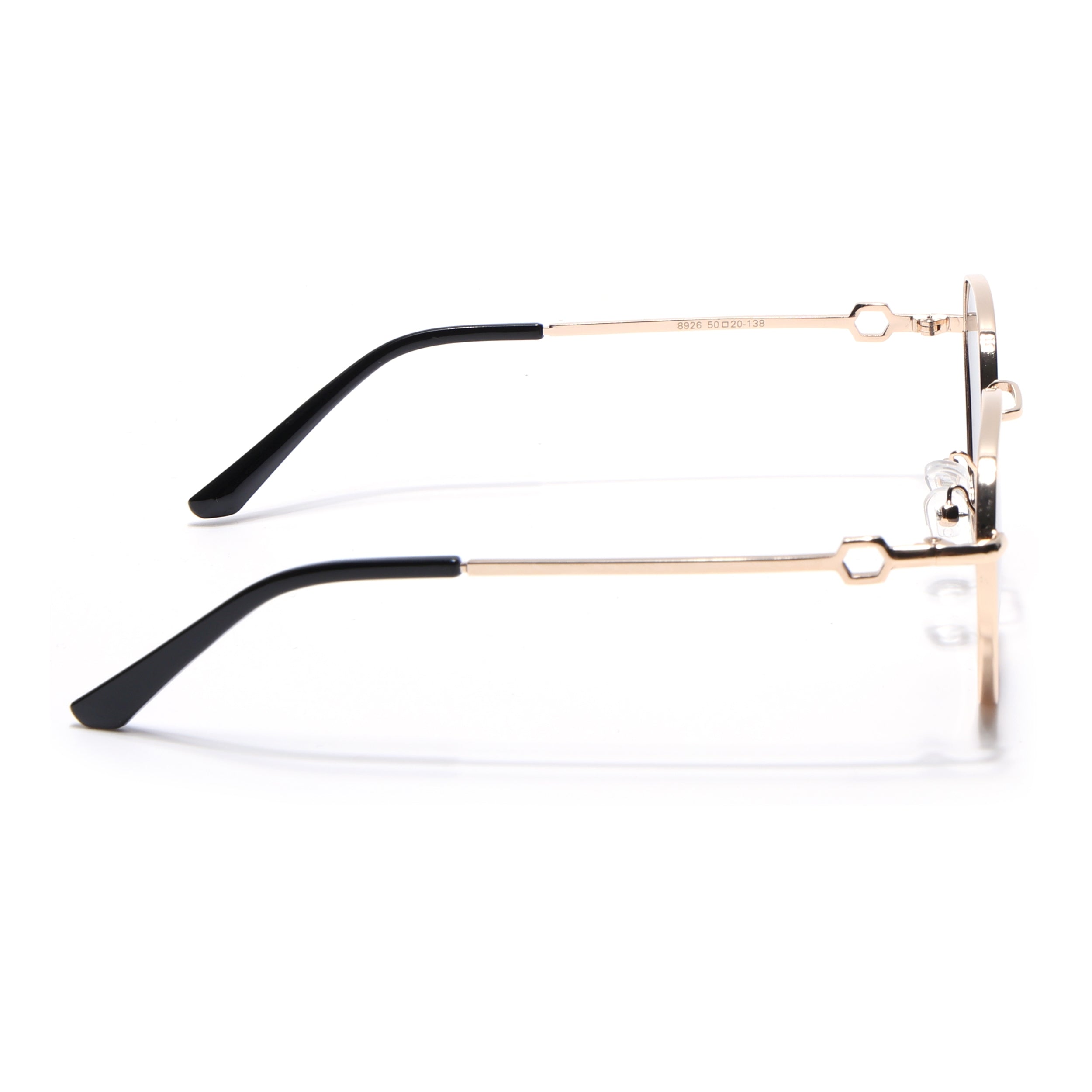 Voyage Square Gold Black Sunglasses MG2779