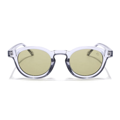 Blake - Transparent Round Sunglasses (89290CL2191)