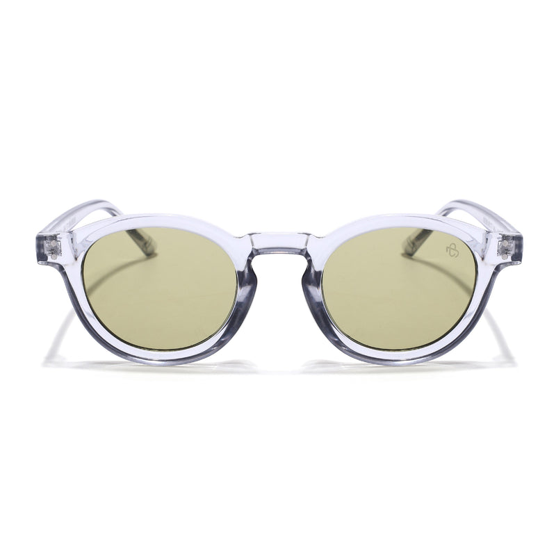 Blake - Transparent Round Sunglasses (89290CL2191)