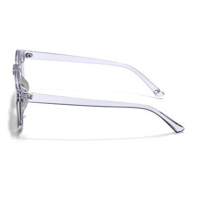 Blake - Transparent Round Sunglasses (89290CL2191)