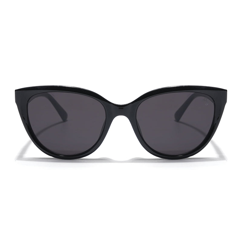 Eyejack Black Cateye Sunglasses for Women (90151CL759)