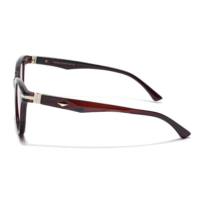 Eyejack Brown & Clear Cateye Sunglasses for Women (90160CL818)