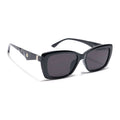Eyejack Black Rectangle Sunglasses for Men & Women (90164CL848)
