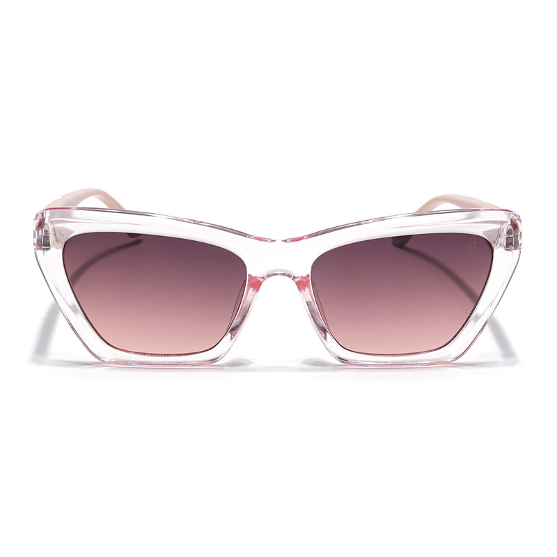 Eyejack Pink Cateye Sunglasses for Women (90165CL851)