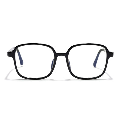 Voyage Air Black Square Eyeglasses for Men & Women (901MG4382-C1)