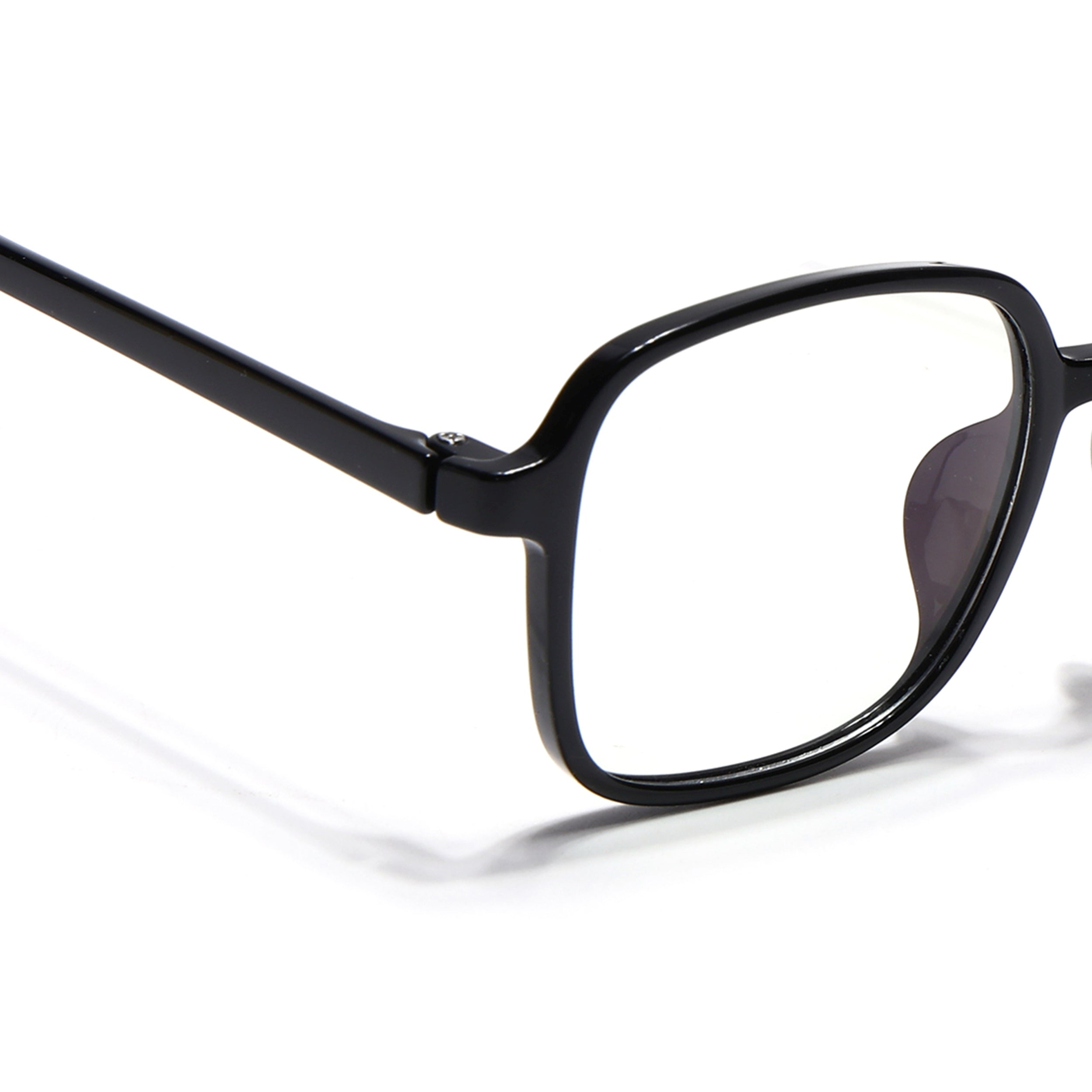 Voyage Air Black Square Eyeglasses for Men & Women (901MG4382-C1)