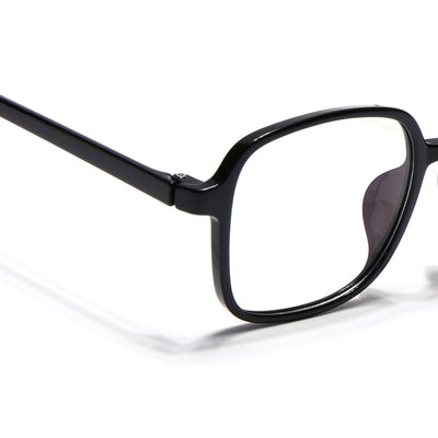 Voyage Air Black Square Eyeglasses for Men & Women (901MG4382-C1)