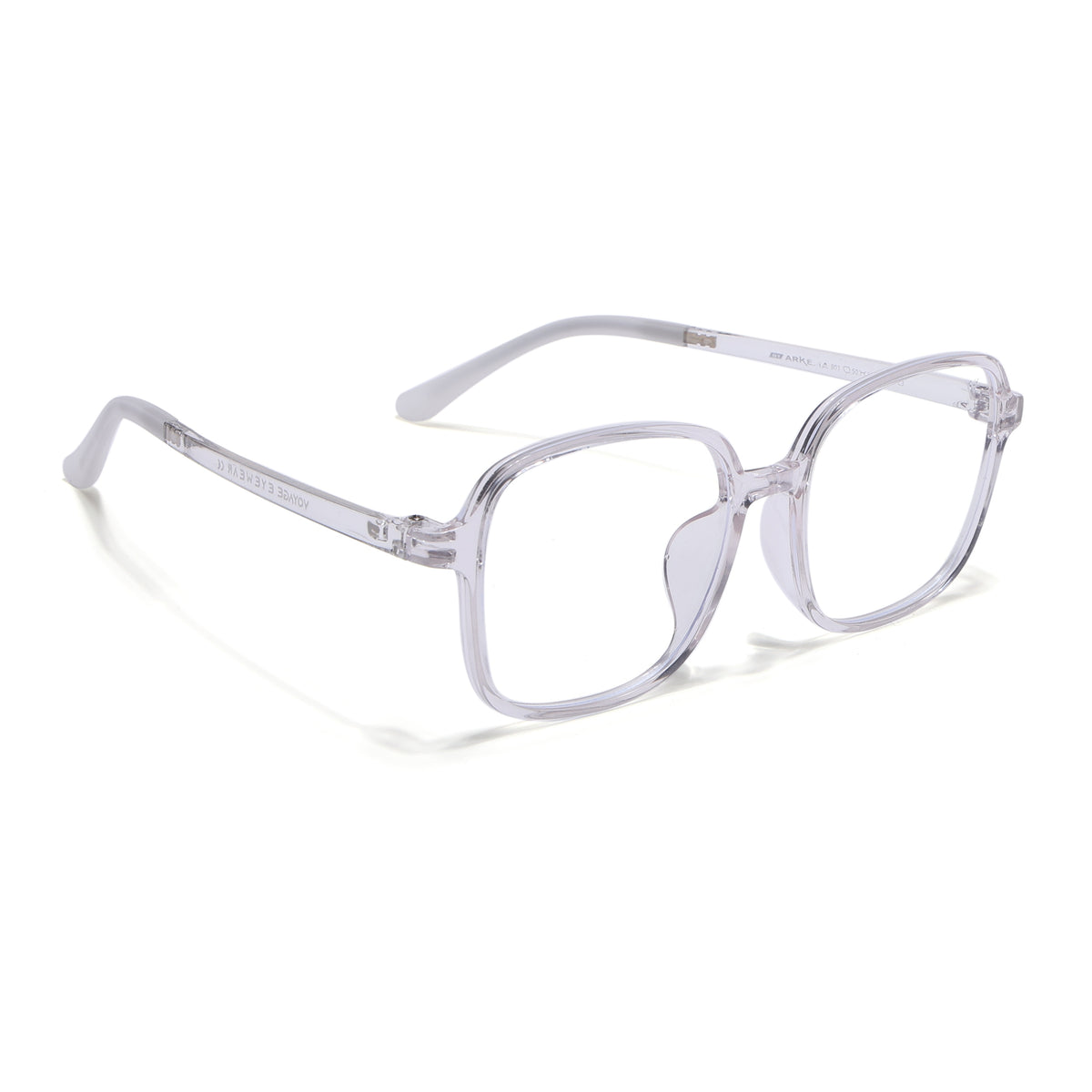 Voyage Air Transparent Square Eyeglasses for Men & Women (901MG4384-C2)