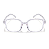 Voyage Air Transparent Square Eyeglasses for Men & Women (901MG4384-C2)