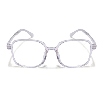 Voyage Air Transparent Square Eyeglasses for Men & Women (901MG4384-C2)