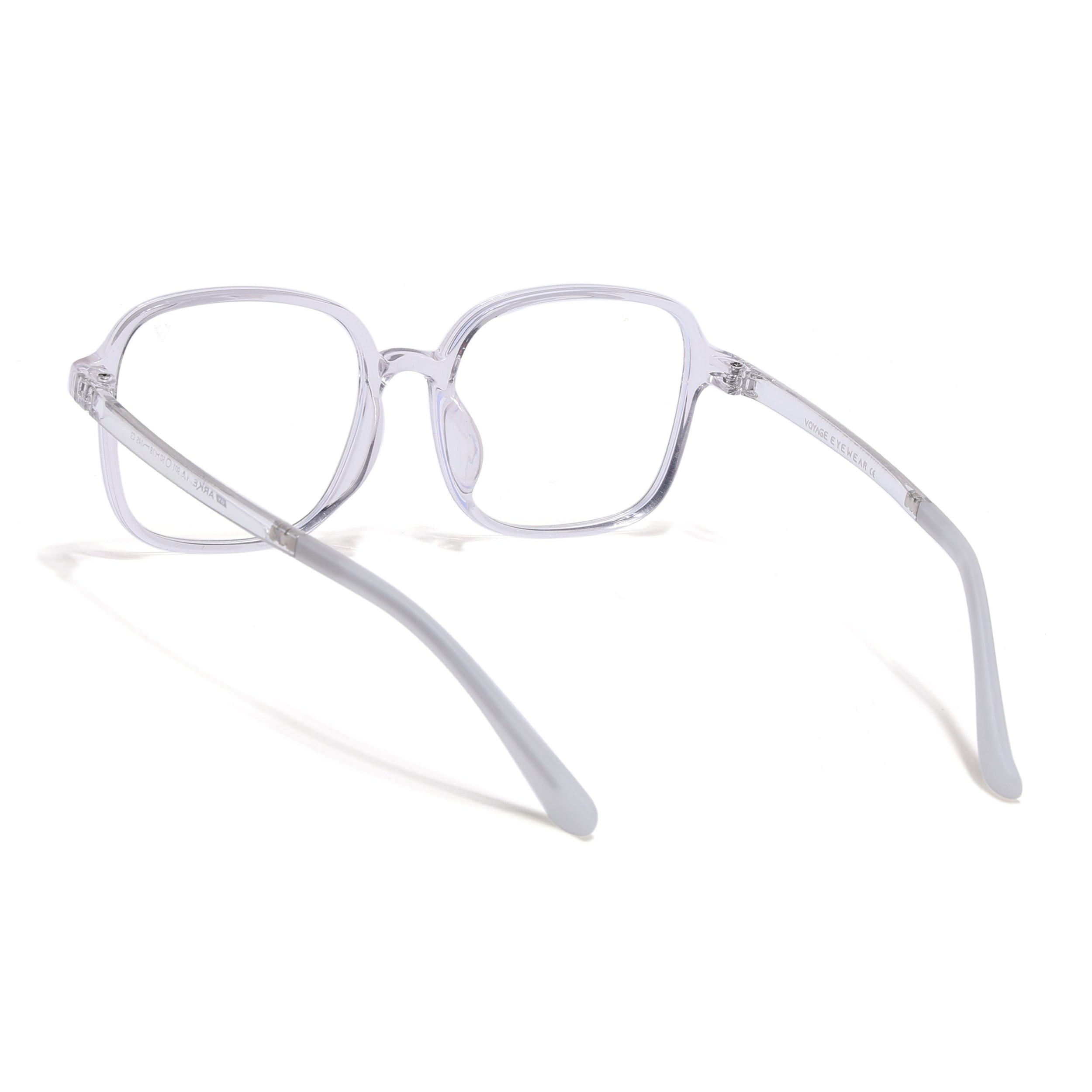 Voyage Air Transparent Square Eyeglasses for Men & Women (901MG4384-C2)