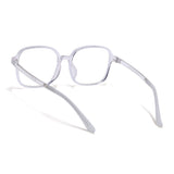 Voyage Air Transparent Square Eyeglasses for Men & Women (901MG4384-C2)
