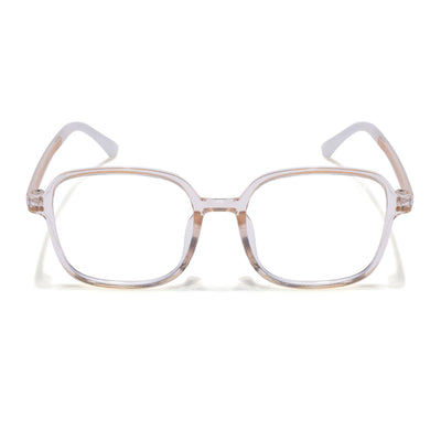 Voyage Air Nude Square Eyeglasses for Men & Women (901MG4385-C3)