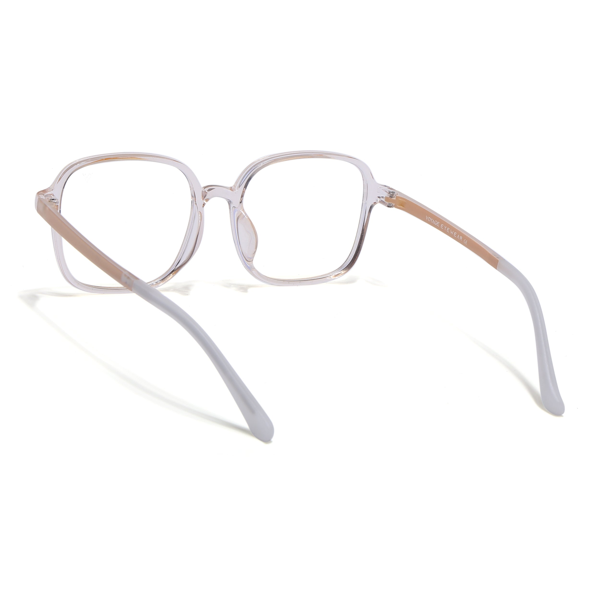 Voyage Air Nude Square Eyeglasses for Men & Women (901MG4385-C3)