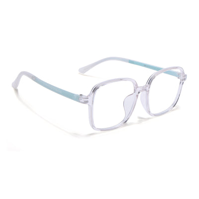 Voyage Air Transparent Square Eyeglasses for Men & Women (901MG4386-C4)