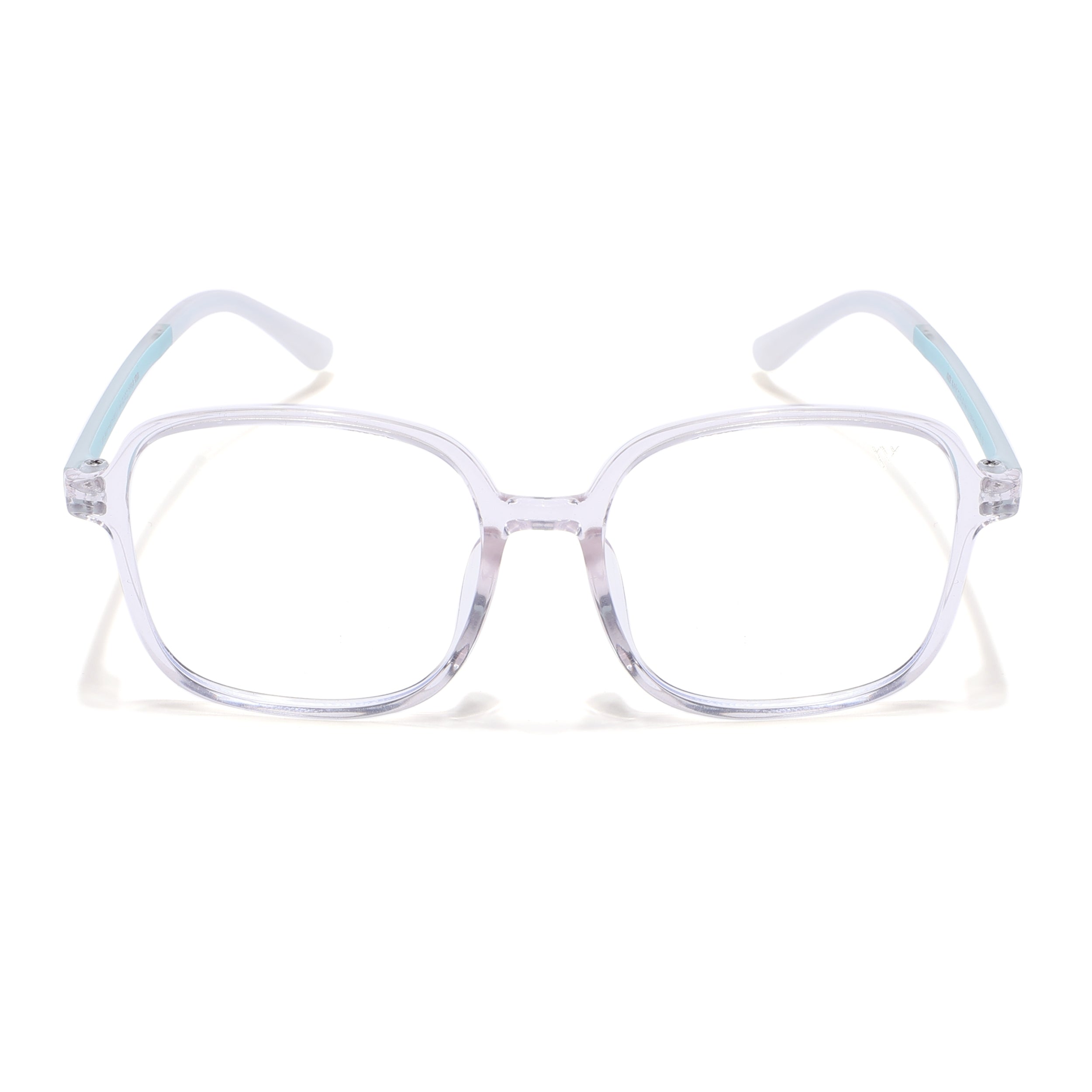 Voyage Air Transparent Square Eyeglasses for Men & Women (901MG4386-C4)