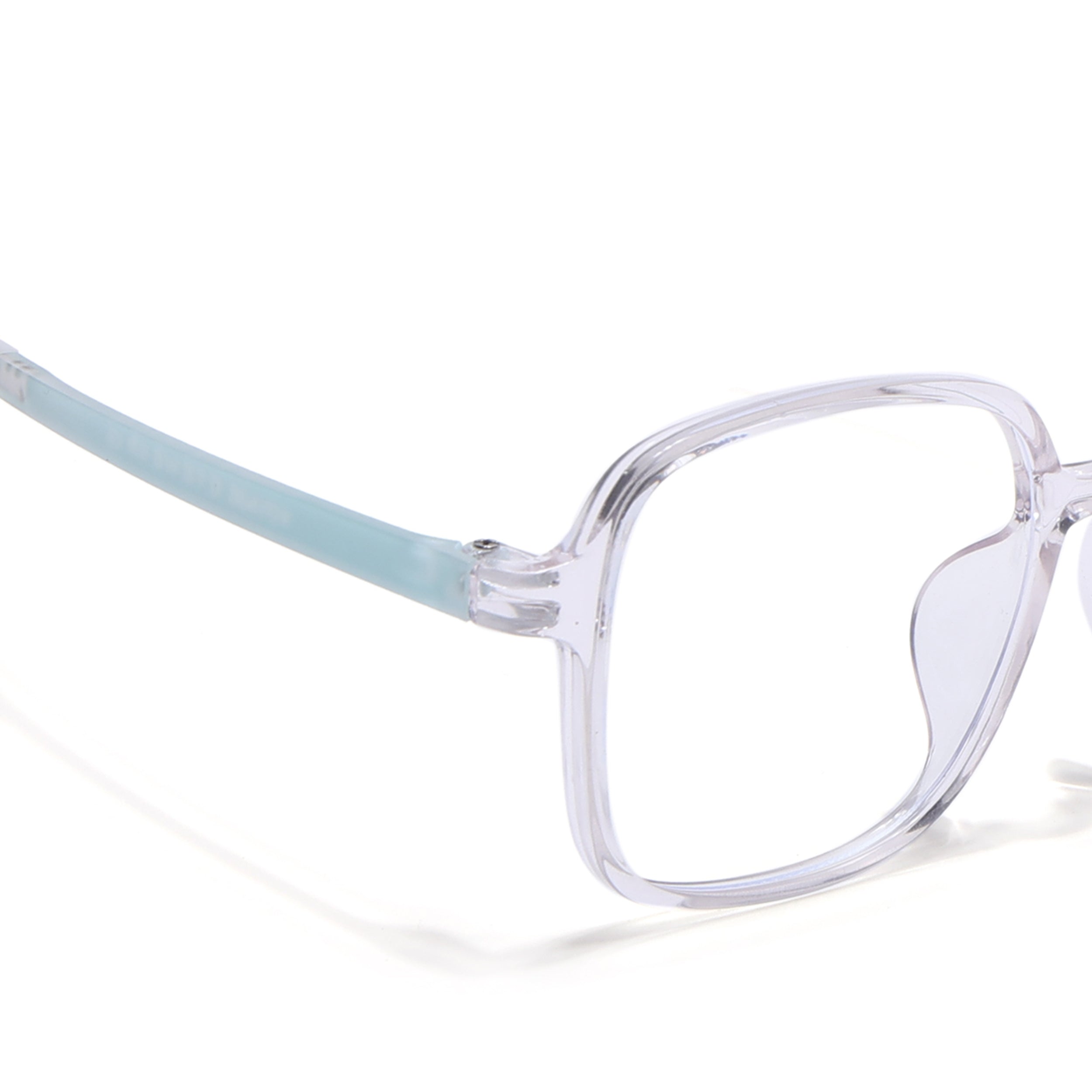 Voyage Air Transparent Square Eyeglasses for Men & Women (901MG4386-C4)