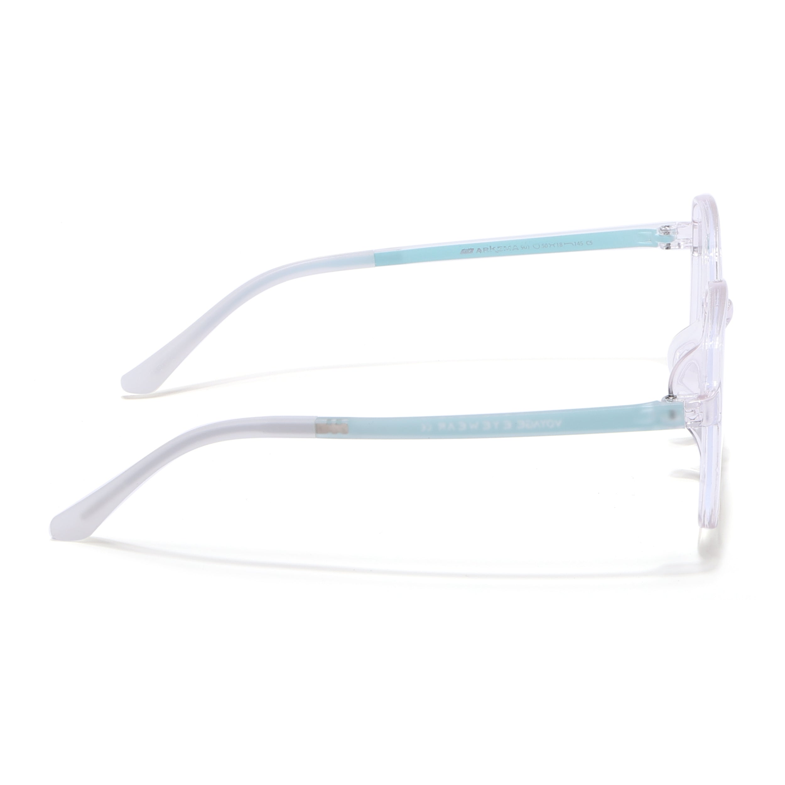 Voyage Air Transparent Square Eyeglasses for Men & Women (901MG4386-C4)