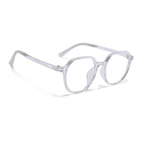 Voyage Air Transparent Round Eyeglasses for Men & Women (902MG4389-C2)