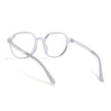 Voyage Air Transparent Round Eyeglasses for Men & Women (902MG4389-C2)