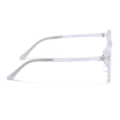 Voyage Air Transparent Round Eyeglasses for Men & Women (902MG4389-C2)