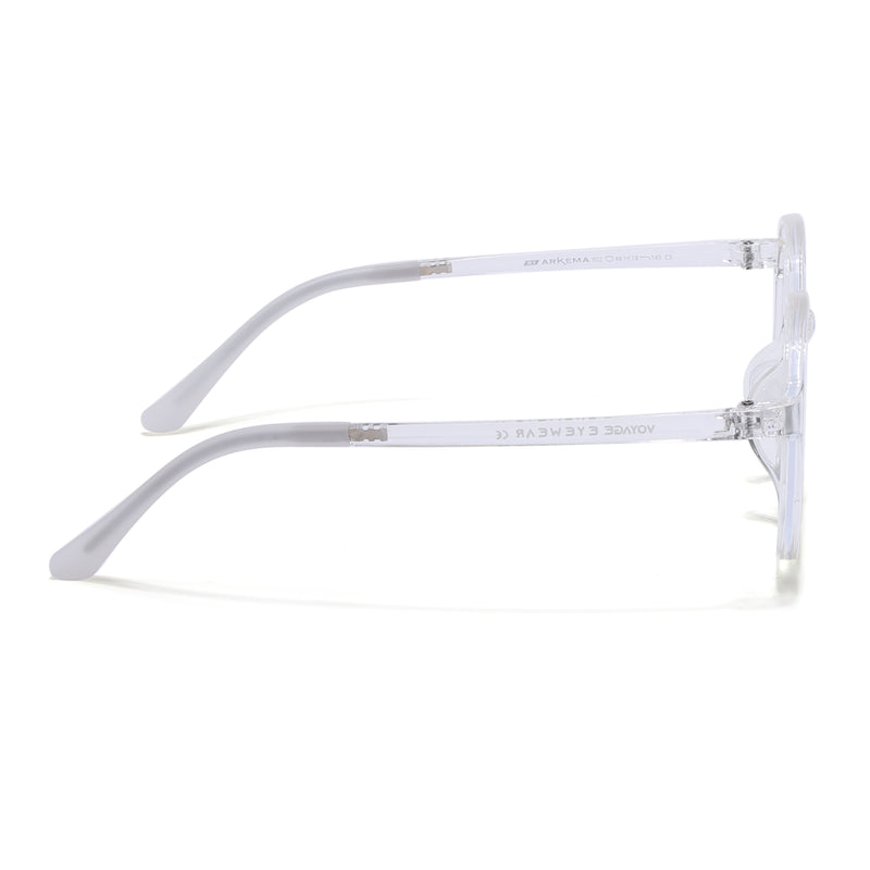 Voyage Air Transparent Round Eyeglasses for Men & Women (902MG4389-C2)