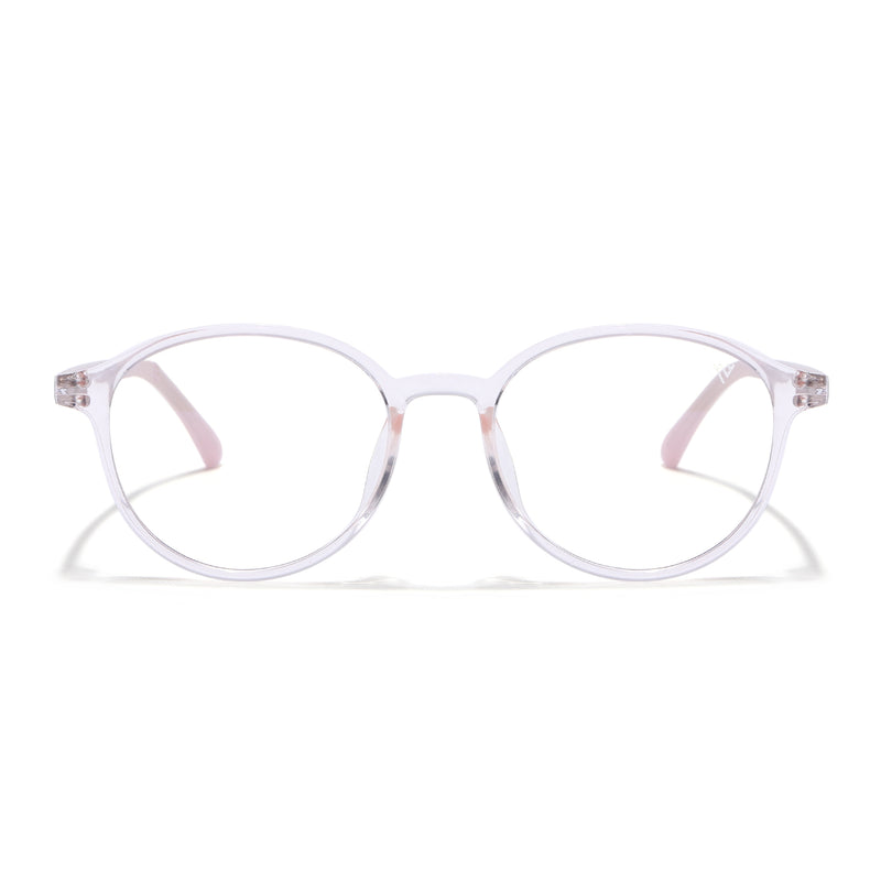 Voyage Air Transparent Round Eyeglasses for Men & Women (910MG4379-C2)