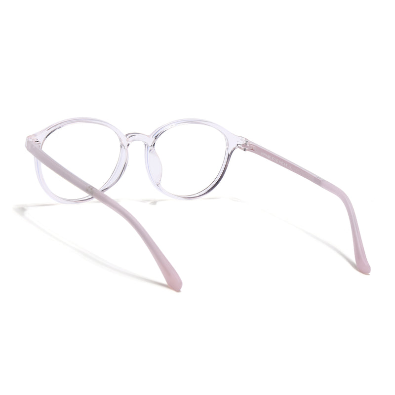 Voyage Air Transparent Round Eyeglasses for Men & Women (910MG4379-C2)