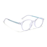 Voyage Air Transparent Round Eyeglasses for Men & Women (910MG4380-C3)