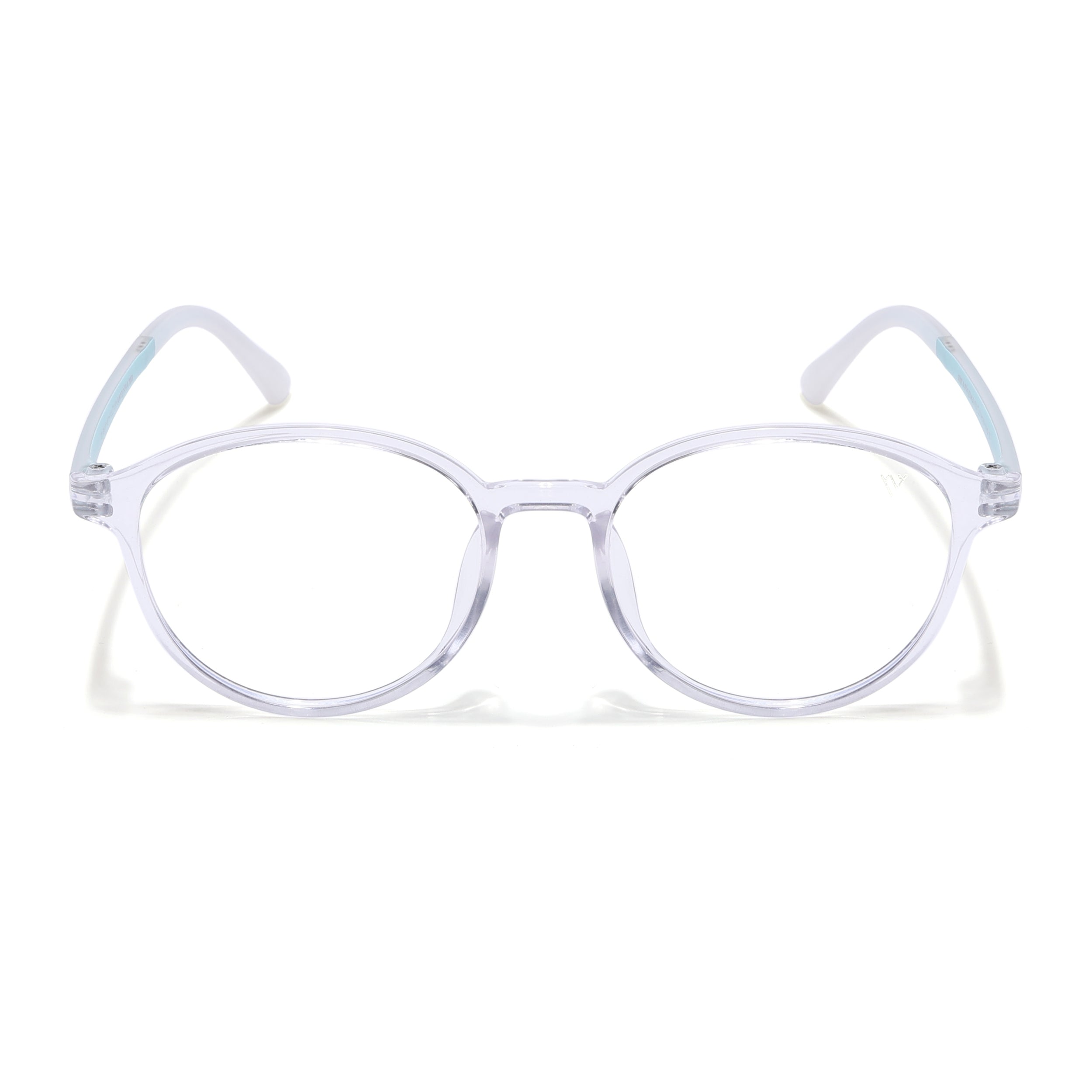 Voyage Air Transparent Round Eyeglasses for Men & Women (910MG4380-C3)