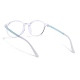 Voyage Air Transparent Round Eyeglasses for Men & Women (910MG4380-C3)