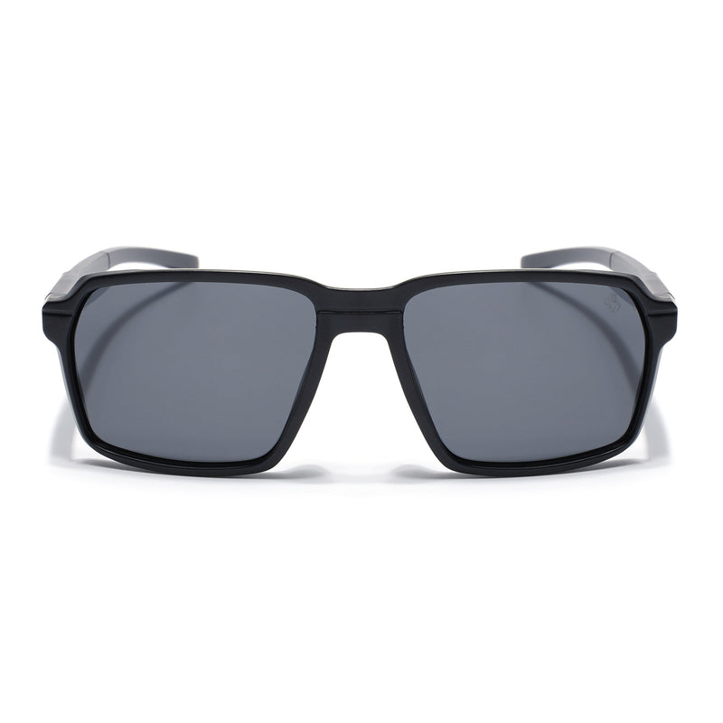 Torque I Black Wayfarer Polarized Sunglasses (91141PCL1142)