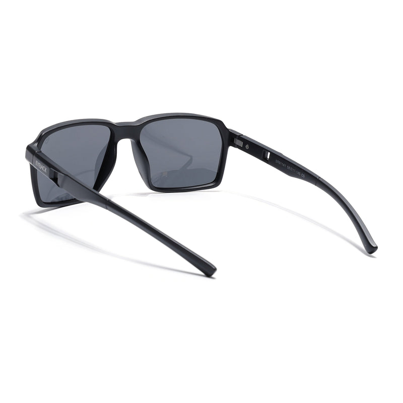 Torque I Black Wayfarer Polarized Sunglasses (91141PCL1142)