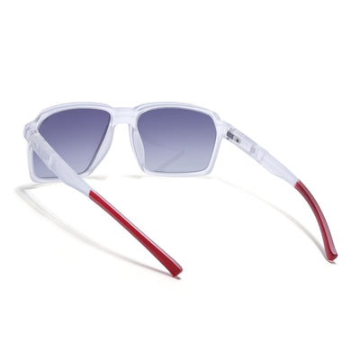 Torque I Purple Red Wayfarer Polarized Sunglasses (91141PCL1146)