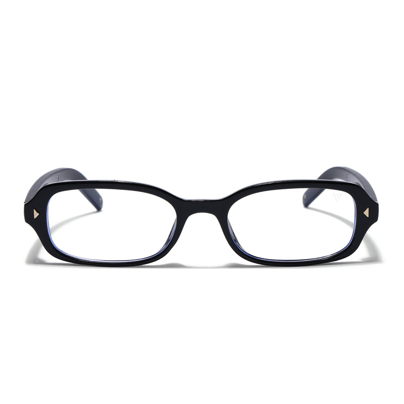 Rectangle Frame (Clear Lens | Black Frame - FMG9261)