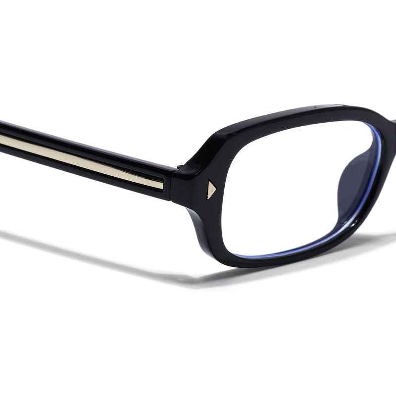 Rectangle Frame (Clear Lens | Black Frame - FMG9261)