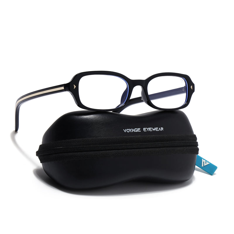 Rectangle Frame (Clear Lens | Black Frame - FMG9261)