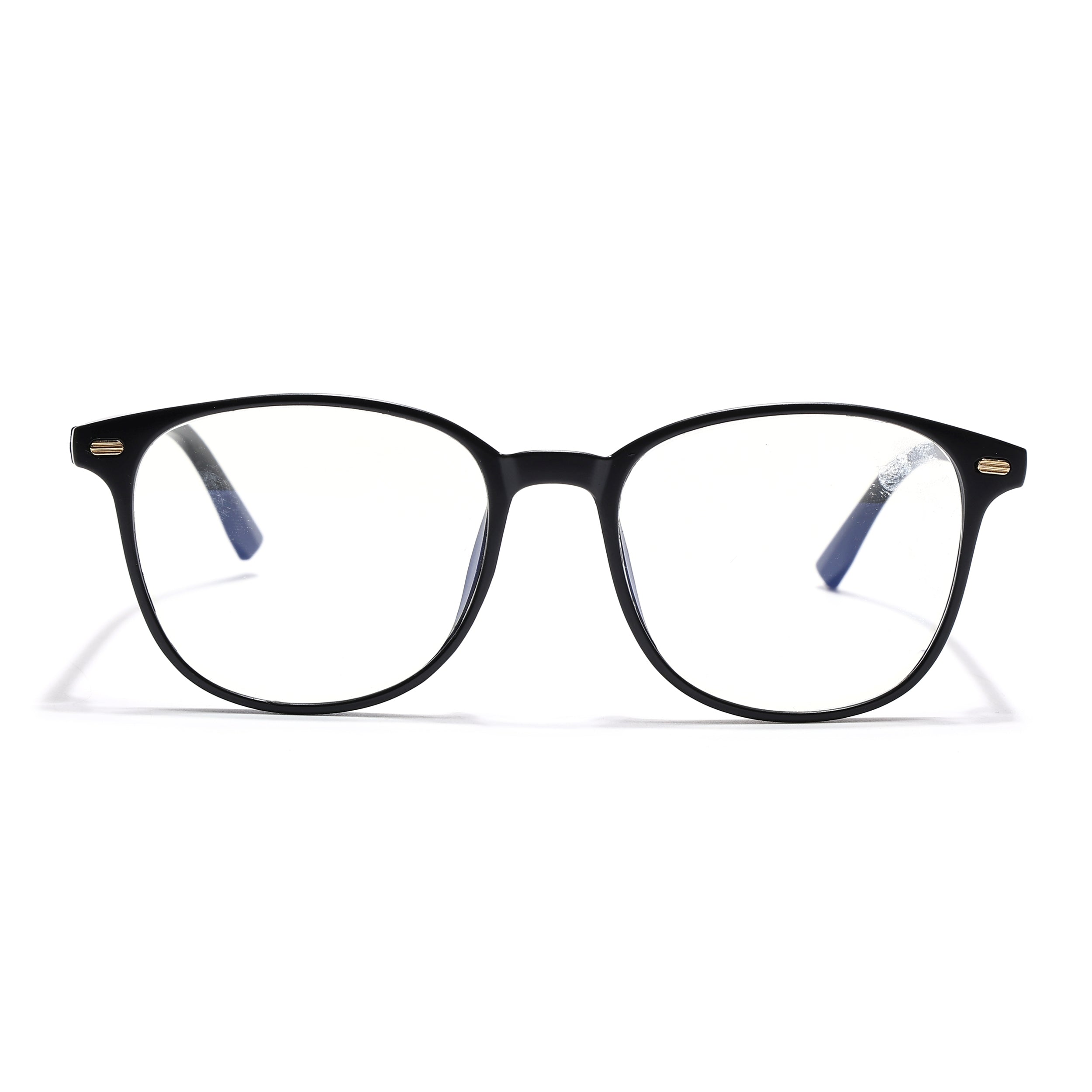 Voyage Matt Black Square Eyeglasses for Men & Women (92006MG4724-C2)