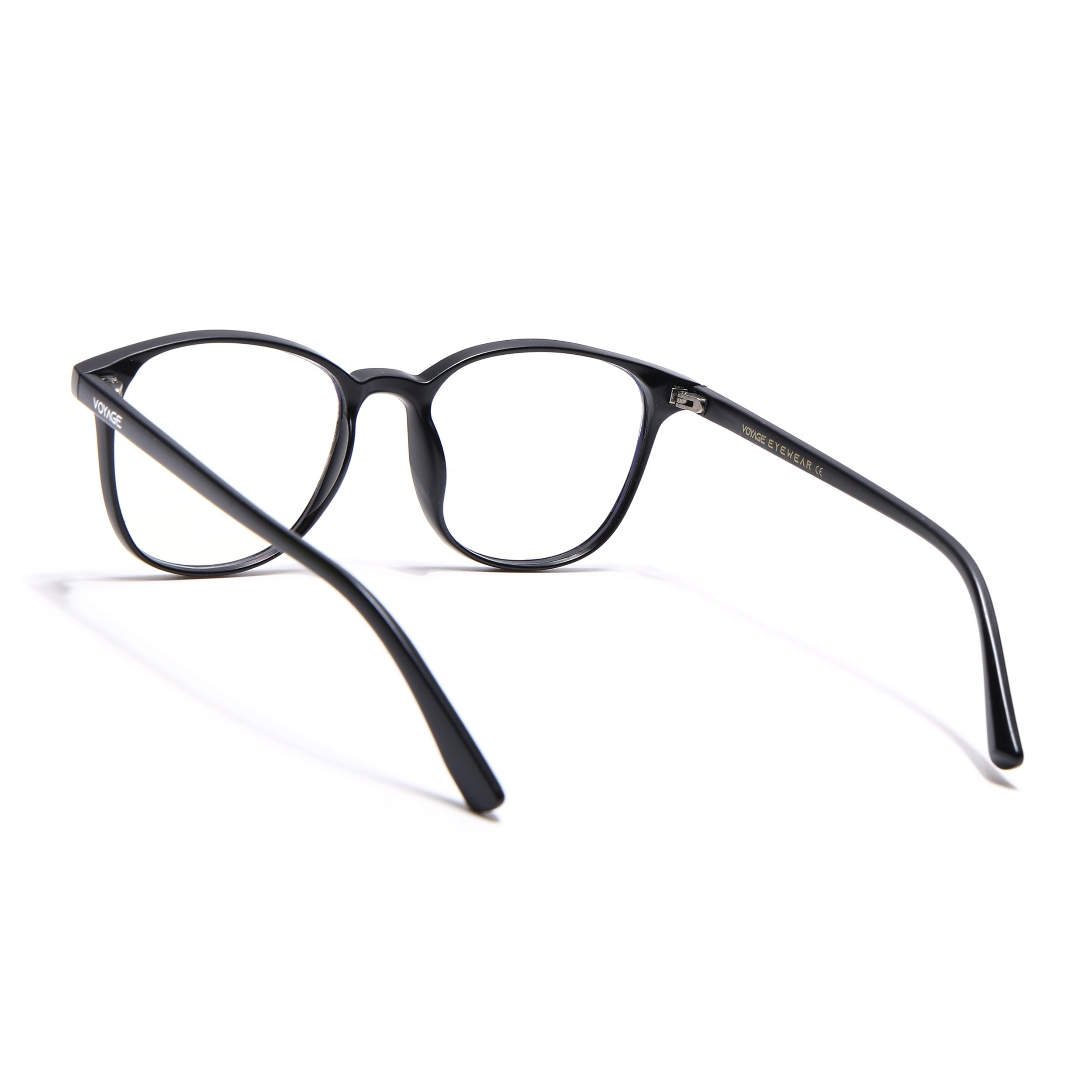 Voyage Matt Black Square Eyeglasses for Men & Women (92006MG4724-C2)