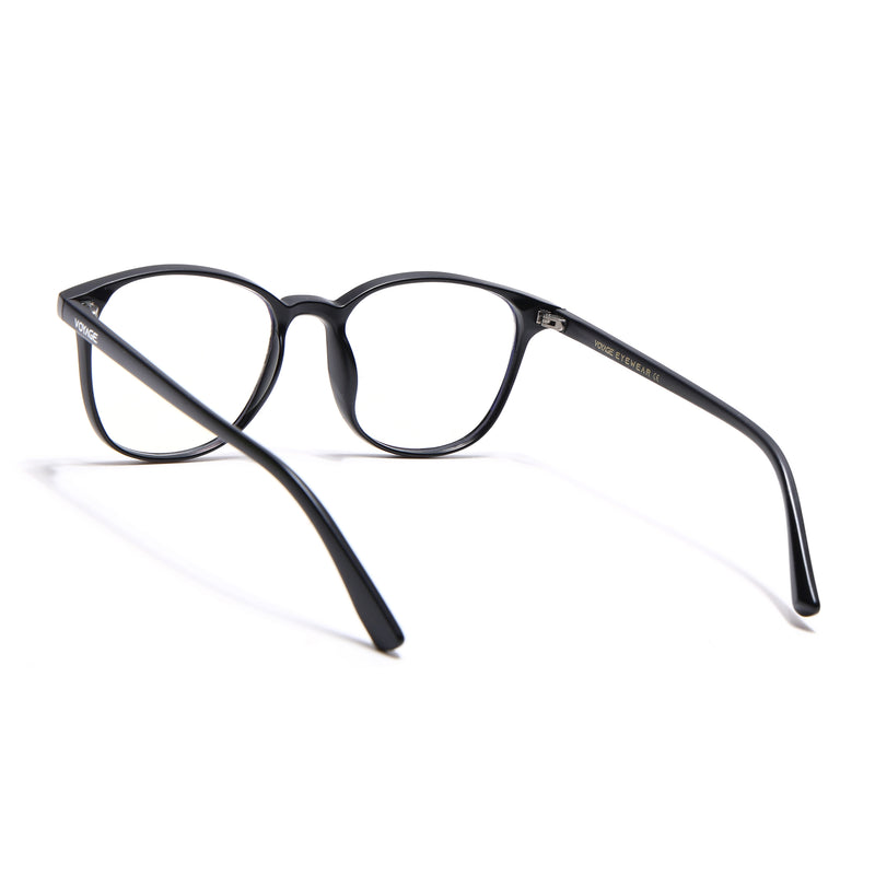 Voyage Matt Black Square Eyeglasses for Men & Women (92006MG4724-C2)