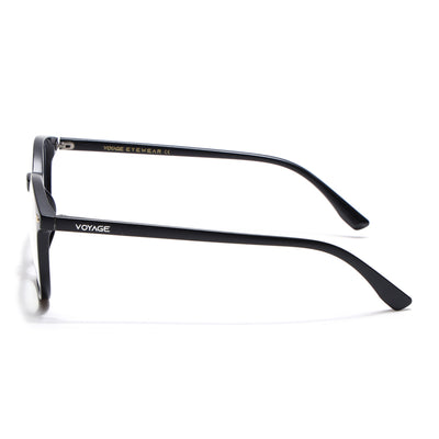 Voyage Matt Black Square Eyeglasses for Men & Women (92006MG4724-C2)