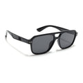 Eyejack Black Wayfarer Sunglasses for Men & Women (9265CL967)