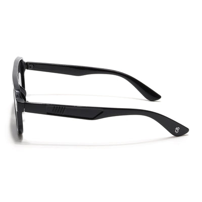 Eyejack Black Wayfarer Sunglasses for Men & Women (9265CL967)