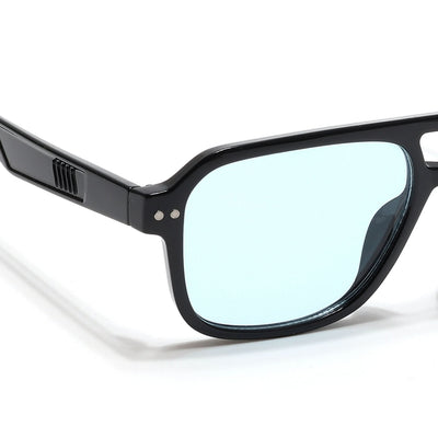 Eyejack Black Wayfarer Sunglasses for Men & Women (9265CL969)